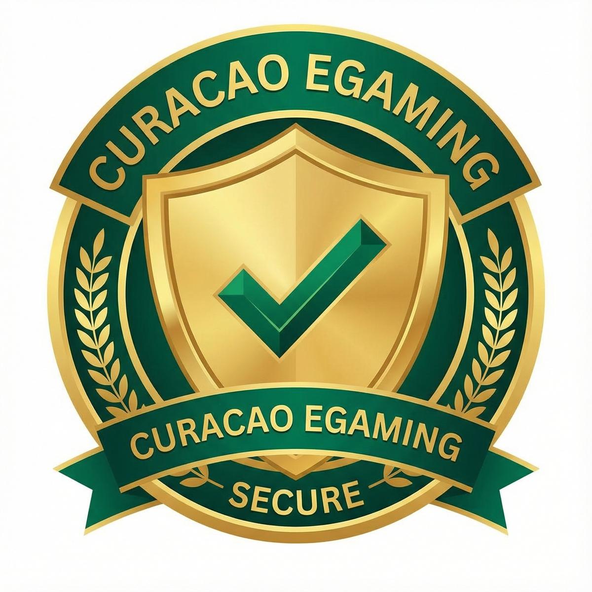 Sello de licencia Curaçao eGaming que certifica la legalidad de Betmotion App